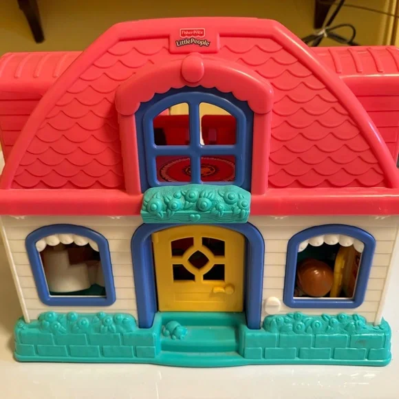 Fisher Price Little People Sweet Sounds Home Tested and Working, 10 Accessories - Picture 5 of 9